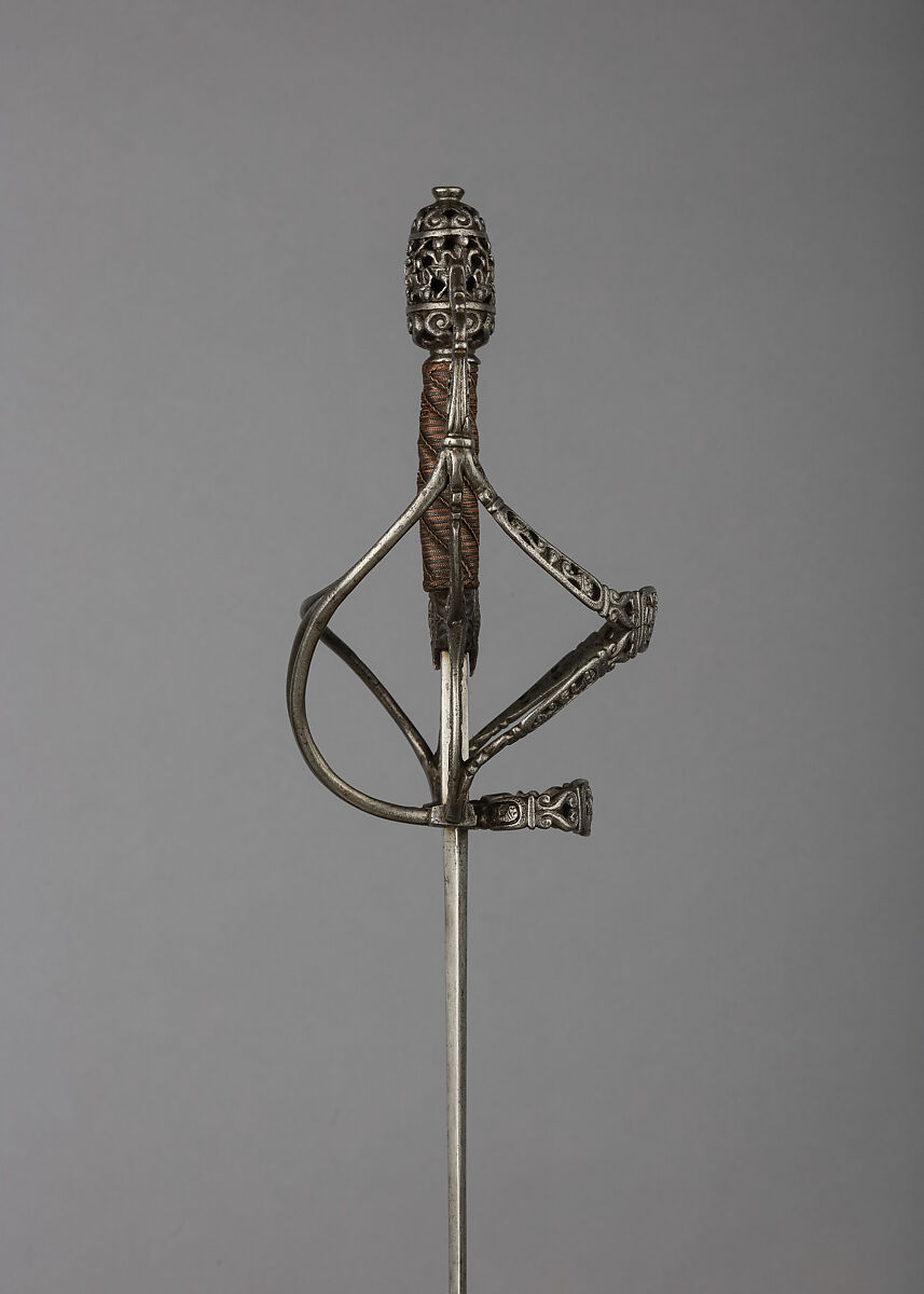 Rapier, Steel, copper wire, German