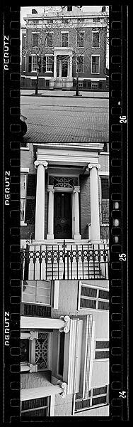 [Three 35mm Film Frames: Greek Revival Architecture, Hudson, New York], Walker Evans (American, St. Louis, Missouri 1903–1975 New Haven, Connecticut), Film negative