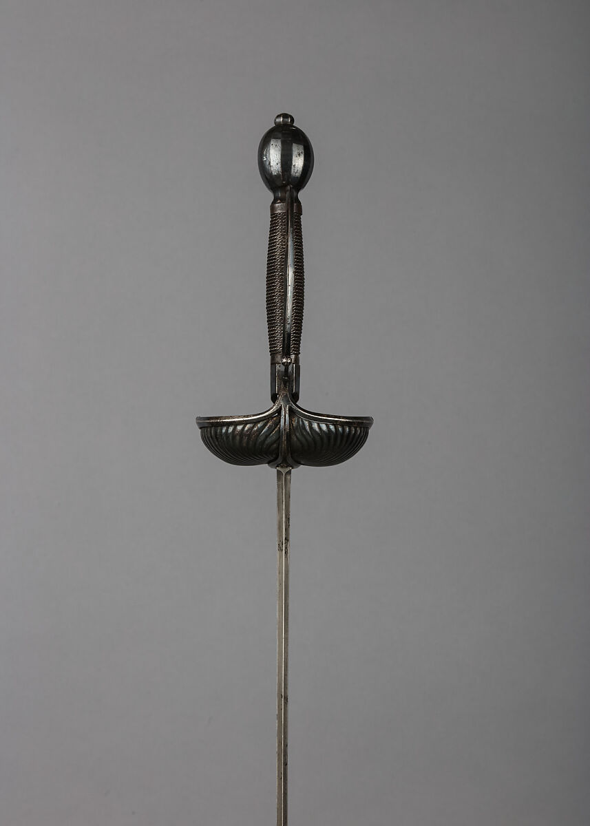 Rapier, Steel, blade, Spanish, Toledo; hilt, European, possibly Spanish