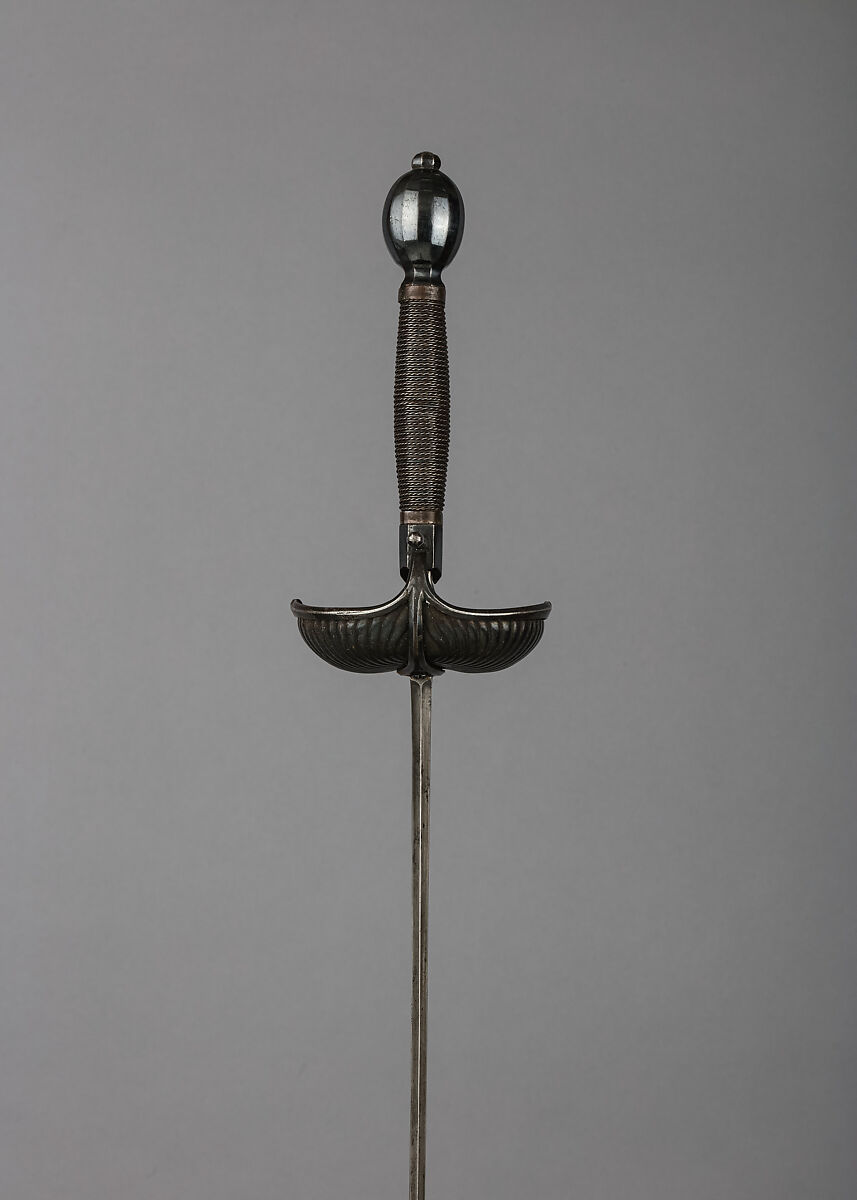 Rapier, Steel, blade, Spanish, Toledo; hilt, European, possibly Spanish