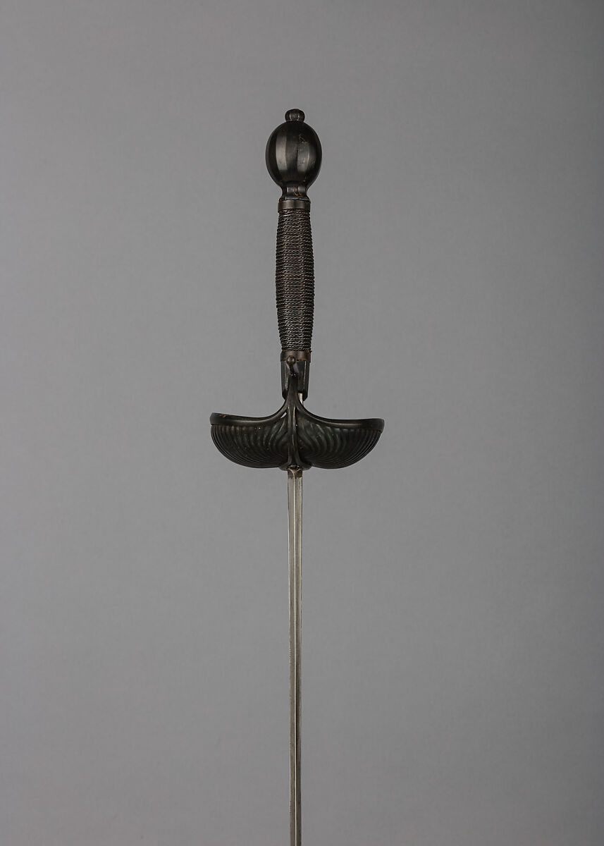 Rapier, Steel, blade, Spanish, Toledo; hilt, European, possibly Spanish