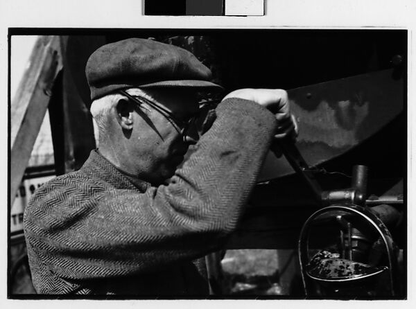 [Two 35mm Film Frames: Worker and Farmer in Field, Copake, New York], Walker Evans (American, St. Louis, Missouri 1903–1975 New Haven, Connecticut), Film negative 