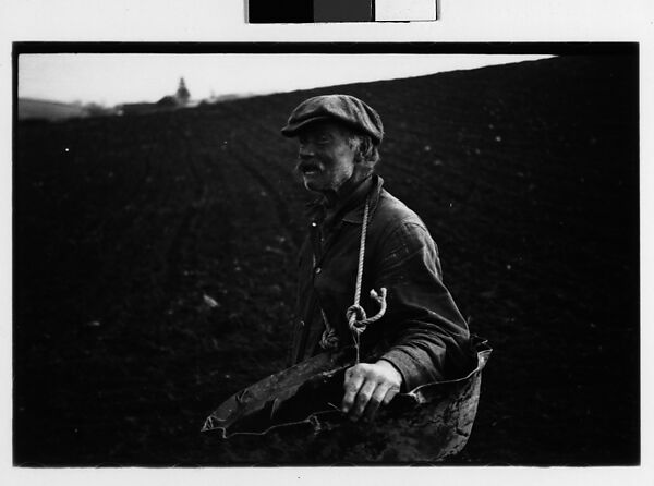 [Two 35mm Film Frames: Farmer in Field, Copake, New York], Walker Evans (American, St. Louis, Missouri 1903–1975 New Haven, Connecticut), Film negative 