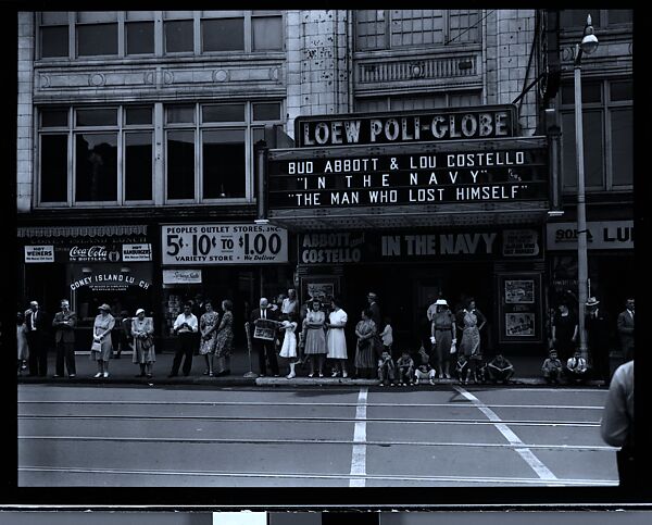 [56 Views of Bridgeport, Connecticut, Including: Main Street, Factory Workers, Shoppers, Sikorsky Parking Lot, and 4th of July Parade, Commissioned by Fortune Magazine for "In Bridgeport's War Factories", Published September 1941], Walker Evans (American, St. Louis, Missouri 1903–1975 New Haven, Connecticut), Film negative