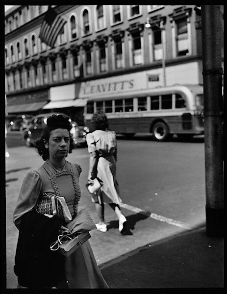 [56 Views of Bridgeport, Connecticut, Including: Main Street, Factory Workers, Shoppers, Sikorsky Parking Lot, and 4th of July Parade, Commissioned by Fortune Magazine for "In Bridgeport's War Factories", Published September 1941], Walker Evans (American, St. Louis, Missouri 1903–1975 New Haven, Connecticut), Film negative