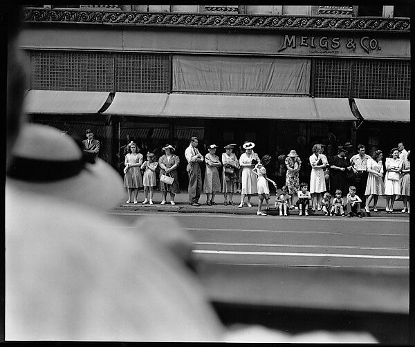[56 Views of Bridgeport, Connecticut, Including: Main Street, Factory Workers, Shoppers, Sikorsky Parking Lot, and 4th of July Parade, Commissioned by Fortune Magazine for "In Bridgeport's War Factories", Published September 1941], Walker Evans (American, St. Louis, Missouri 1903–1975 New Haven, Connecticut), Film negative