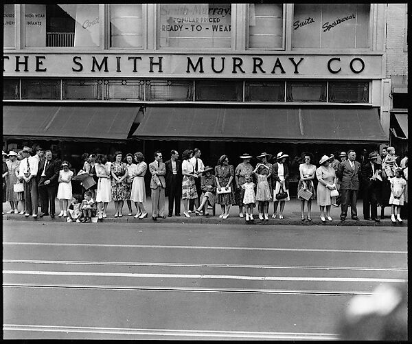 [56 Views of Bridgeport, Connecticut, Including: Main Street, Factory Workers, Shoppers, Sikorsky Parking Lot, and 4th of July Parade, Commissioned by Fortune Magazine for "In Bridgeport's War Factories", Published September 1941], Walker Evans (American, St. Louis, Missouri 1903–1975 New Haven, Connecticut), Film negative