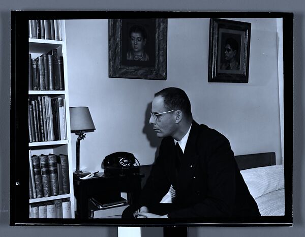 [110 Studies of the Ballet Theatre Company, New York City: Dancers in Rehearsal, Portraits of Company Dancers and Directors, Props, Costumes, and Lobby Scenes, Commissioned by Fortune Magazine for "The Boom in Ballet", Published December 1945], Walker Evans (American, St. Louis, Missouri 1903–1975 New Haven, Connecticut), Film negative
