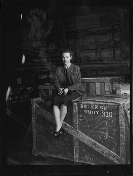 [110 Studies of the Ballet Theatre Company, New York City: Dancers in Rehearsal, Portraits of Company Dancers and Directors, Props, Costumes, and Lobby Scenes, Commissioned by Fortune Magazine for "The Boom in Ballet", Published December 1945], Walker Evans (American, St. Louis, Missouri 1903–1975 New Haven, Connecticut), Film negative