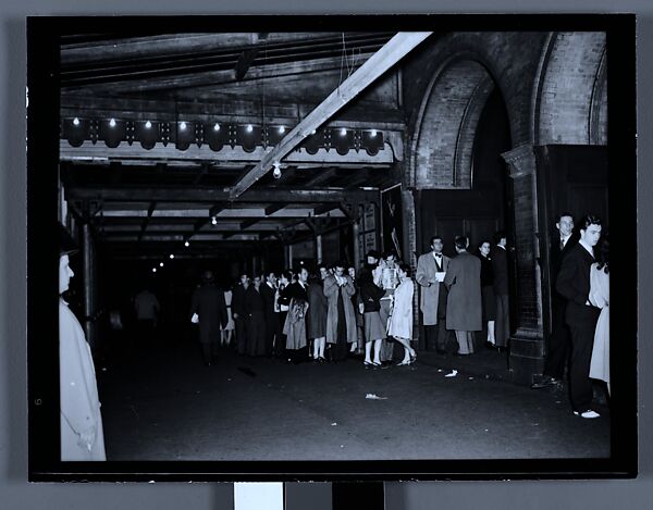 [110 Studies of the Ballet Theatre Company, New York City: Dancers in Rehearsal, Portraits of Company Dancers and Directors, Props, Costumes, and Lobby Scenes, Commissioned by Fortune Magazine for "The Boom in Ballet", Published December 1945], Walker Evans (American, St. Louis, Missouri 1903–1975 New Haven, Connecticut), Film negative