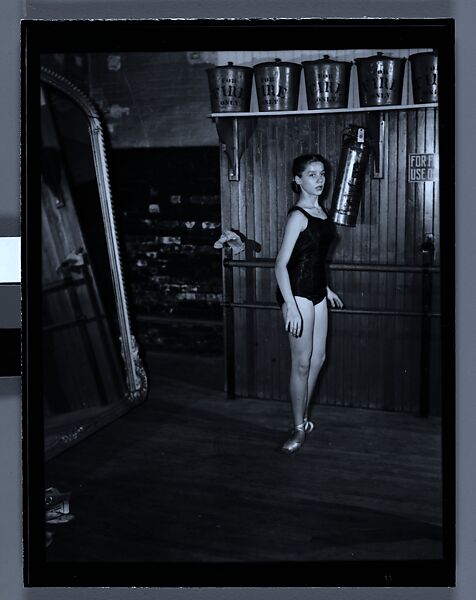 [110 Studies of the Ballet Theatre Company, New York City: Dancers in Rehearsal, Portraits of Company Dancers and Directors, Props, Costumes, and Lobby Scenes, Commissioned by Fortune Magazine for "The Boom in Ballet", Published December 1945], Walker Evans (American, St. Louis, Missouri 1903–1975 New Haven, Connecticut), Film negative