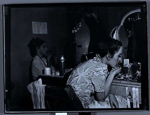 [110 Studies of the Ballet Theatre Company, New York City: Dancers in Rehearsal, Portraits of Company Dancers and Directors, Props, Costumes, and Lobby Scenes, Commissioned by Fortune Magazine for "The Boom in Ballet", Published December 1945], Walker Evans (American, St. Louis, Missouri 1903–1975 New Haven, Connecticut), Film negative