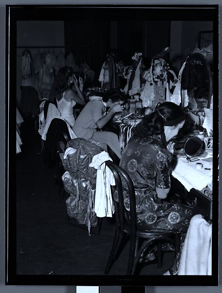 [110 Studies of the Ballet Theatre Company, New York City: Dancers in Rehearsal, Portraits of Company Dancers and Directors, Props, Costumes, and Lobby Scenes, Commissioned by Fortune Magazine for "The Boom in Ballet", Published December 1945], Walker Evans (American, St. Louis, Missouri 1903–1975 New Haven, Connecticut), Film negative