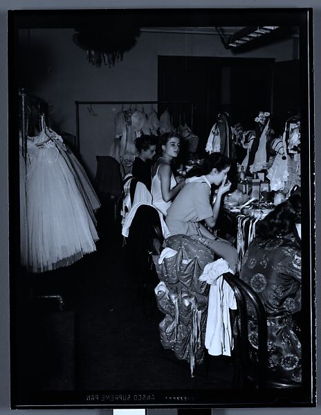 [110 Studies of the Ballet Theatre Company, New York City: Dancers in Rehearsal, Portraits of Company Dancers and Directors, Props, Costumes, and Lobby Scenes, Commissioned by Fortune Magazine for "The Boom in Ballet", Published December 1945], Walker Evans (American, St. Louis, Missouri 1903–1975 New Haven, Connecticut), Film negative
