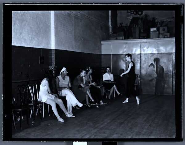 [110 Studies of the Ballet Theatre Company, New York City: Dancers in Rehearsal, Portraits of Company Dancers and Directors, Props, Costumes, and Lobby Scenes, Commissioned by Fortune Magazine for "The Boom in Ballet", Published December 1945], Walker Evans (American, St. Louis, Missouri 1903–1975 New Haven, Connecticut), Film negative
