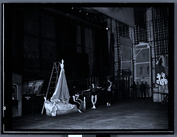 [110 Studies of the Ballet Theatre Company, New York City: Dancers in Rehearsal, Portraits of Company Dancers and Directors, Props, Costumes, and Lobby Scenes, Commissioned by Fortune Magazine for "The Boom in Ballet", Published December 1945], Walker Evans (American, St. Louis, Missouri 1903–1975 New Haven, Connecticut), Film negative