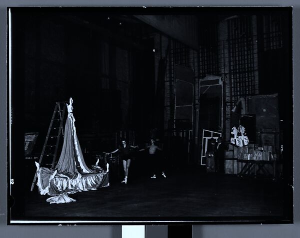 [110 Studies of the Ballet Theatre Company, New York City: Dancers in Rehearsal, Portraits of Company Dancers and Directors, Props, Costumes, and Lobby Scenes, Commissioned by Fortune Magazine for "The Boom in Ballet", Published December 1945], Walker Evans (American, St. Louis, Missouri 1903–1975 New Haven, Connecticut), Film negative