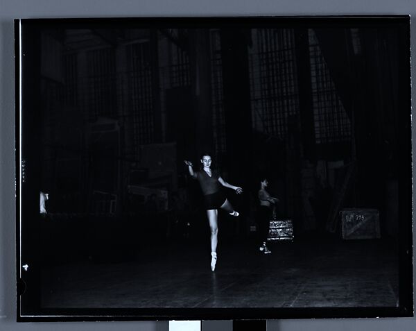 [110 Studies of the Ballet Theatre Company, New York City: Dancers in Rehearsal, Portraits of Company Dancers and Directors, Props, Costumes, and Lobby Scenes, Commissioned by Fortune Magazine for "The Boom in Ballet", Published December 1945], Walker Evans (American, St. Louis, Missouri 1903–1975 New Haven, Connecticut), Film negative