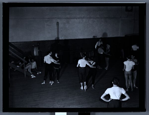 [110 Studies of the Ballet Theatre Company, New York City: Dancers in Rehearsal, Portraits of Company Dancers and Directors, Props, Costumes, and Lobby Scenes, Commissioned by Fortune Magazine for "The Boom in Ballet", Published December 1945], Walker Evans (American, St. Louis, Missouri 1903–1975 New Haven, Connecticut), Film negative