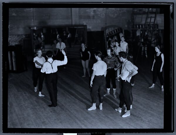 [110 Studies of the Ballet Theatre Company, New York City: Dancers in Rehearsal, Portraits of Company Dancers and Directors, Props, Costumes, and Lobby Scenes, Commissioned by Fortune Magazine for "The Boom in Ballet", Published December 1945], Walker Evans (American, St. Louis, Missouri 1903–1975 New Haven, Connecticut), Film negative