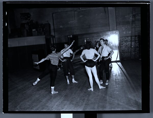 [110 Studies of the Ballet Theatre Company, New York City: Dancers in Rehearsal, Portraits of Company Dancers and Directors, Props, Costumes, and Lobby Scenes, Commissioned by Fortune Magazine for "The Boom in Ballet", Published December 1945], Walker Evans (American, St. Louis, Missouri 1903–1975 New Haven, Connecticut), Film negative