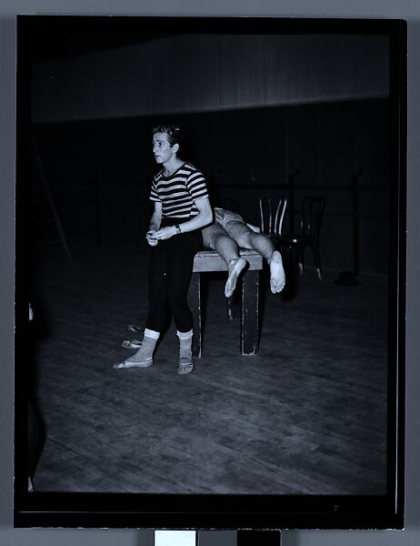 [110 Studies of the Ballet Theatre Company, New York City: Dancers in Rehearsal, Portraits of Company Dancers and Directors, Props, Costumes, and Lobby Scenes, Commissioned by Fortune Magazine for "The Boom in Ballet", Published December 1945], Walker Evans (American, St. Louis, Missouri 1903–1975 New Haven, Connecticut), Film negative