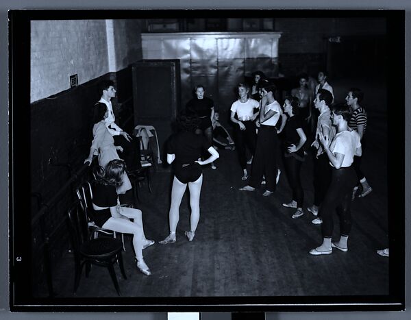 [110 Studies of the Ballet Theatre Company, New York City: Dancers in Rehearsal, Portraits of Company Dancers and Directors, Props, Costumes, and Lobby Scenes, Commissioned by Fortune Magazine for "The Boom in Ballet", Published December 1945], Walker Evans (American, St. Louis, Missouri 1903–1975 New Haven, Connecticut), Film negative