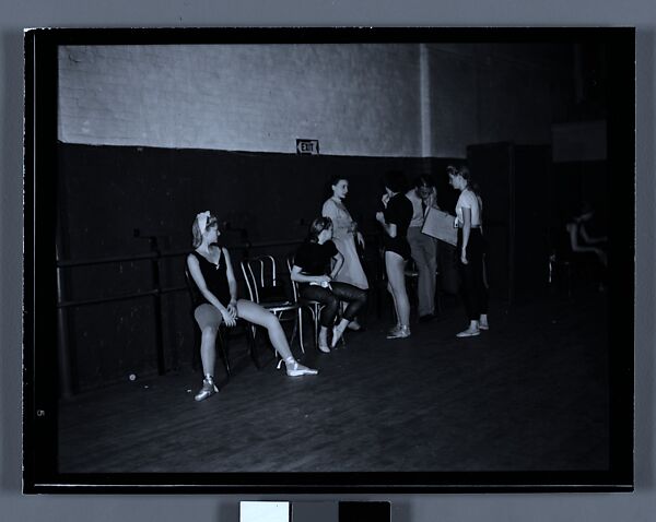 [110 Studies of the Ballet Theatre Company, New York City: Dancers in Rehearsal, Portraits of Company Dancers and Directors, Props, Costumes, and Lobby Scenes, Commissioned by Fortune Magazine for "The Boom in Ballet", Published December 1945], Walker Evans (American, St. Louis, Missouri 1903–1975 New Haven, Connecticut), Film negative