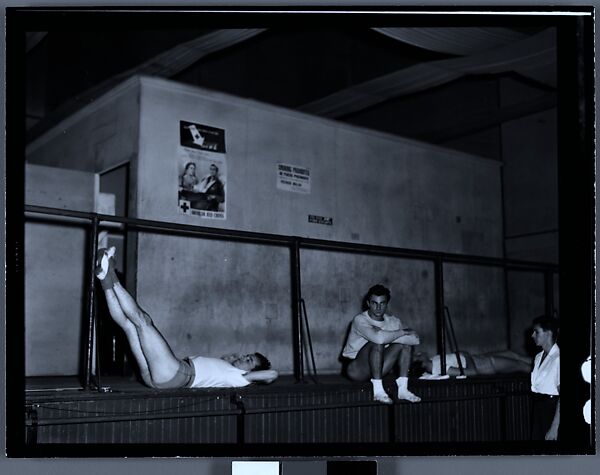 [110 Studies of the Ballet Theatre Company, New York City: Dancers in Rehearsal, Portraits of Company Dancers and Directors, Props, Costumes, and Lobby Scenes, Commissioned by Fortune Magazine for "The Boom in Ballet", Published December 1945], Walker Evans (American, St. Louis, Missouri 1903–1975 New Haven, Connecticut), Film negative