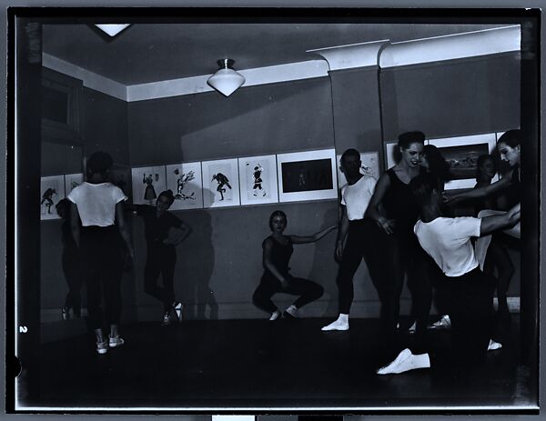 [110 Studies of the Ballet Theatre Company, New York City: Dancers in Rehearsal, Portraits of Company Dancers and Directors, Props, Costumes, and Lobby Scenes, Commissioned by Fortune Magazine for "The Boom in Ballet", Published December 1945], Walker Evans (American, St. Louis, Missouri 1903–1975 New Haven, Connecticut), Film negative