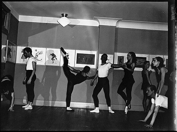 [110 Studies of the Ballet Theatre Company, New York City: Dancers in Rehearsal, Portraits of Company Dancers and Directors, Props, Costumes, and Lobby Scenes, Commissioned by Fortune Magazine for "The Boom in Ballet", Published December 1945], Walker Evans (American, St. Louis, Missouri 1903–1975 New Haven, Connecticut), Film negative