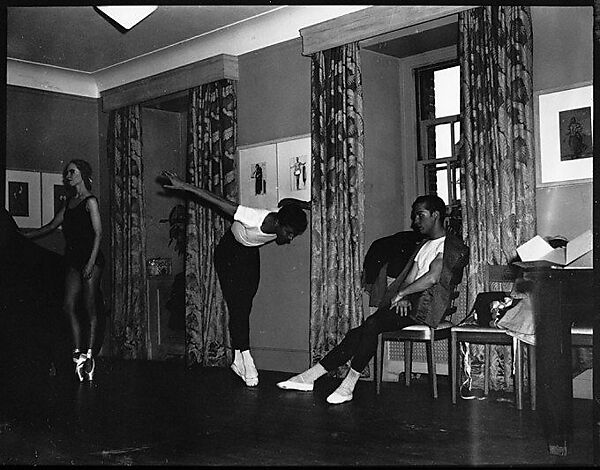[110 Studies of the Ballet Theatre Company, New York City: Dancers in Rehearsal, Portraits of Company Dancers and Directors, Props, Costumes, and Lobby Scenes, Commissioned by Fortune Magazine for "The Boom in Ballet", Published December 1945], Walker Evans (American, St. Louis, Missouri 1903–1975 New Haven, Connecticut), Film negative