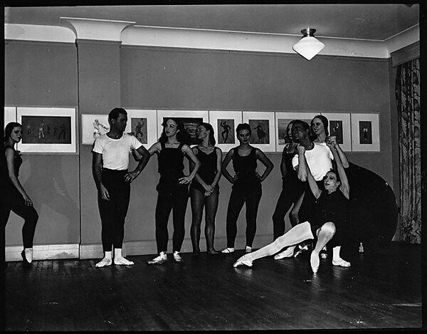 [110 Studies of the Ballet Theatre Company, New York City: Dancers in Rehearsal, Portraits of Company Dancers and Directors, Props, Costumes, and Lobby Scenes, Commissioned by Fortune Magazine for "The Boom in Ballet", Published December 1945], Walker Evans (American, St. Louis, Missouri 1903–1975 New Haven, Connecticut), Film negative