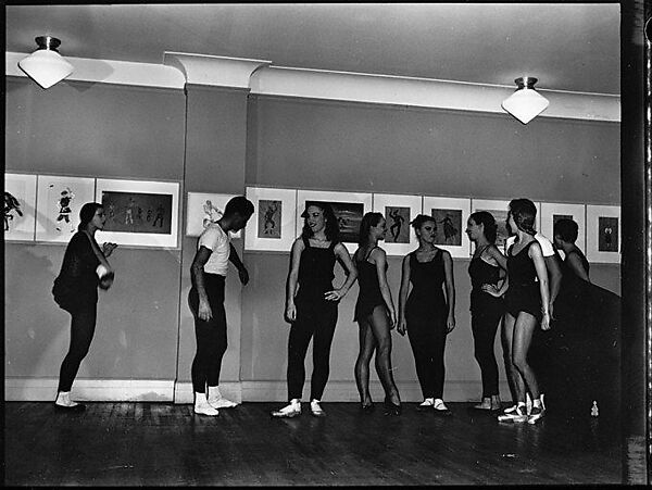 [110 Studies of the Ballet Theatre Company, New York City: Dancers in Rehearsal, Portraits of Company Dancers and Directors, Props, Costumes, and Lobby Scenes, Commissioned by Fortune Magazine for "The Boom in Ballet", Published December 1945], Walker Evans (American, St. Louis, Missouri 1903–1975 New Haven, Connecticut), Film negative