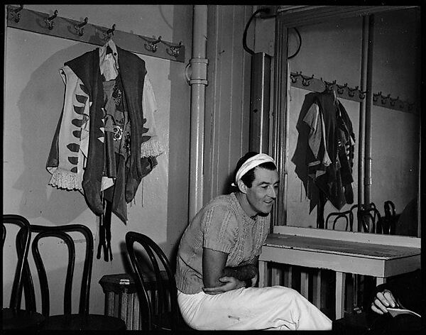 [110 Studies of the Ballet Theatre Company, New York City: Dancers in Rehearsal, Portraits of Company Dancers and Directors, Props, Costumes, and Lobby Scenes, Commissioned by Fortune Magazine for "The Boom in Ballet", Published December 1945], Walker Evans (American, St. Louis, Missouri 1903–1975 New Haven, Connecticut), Film negative