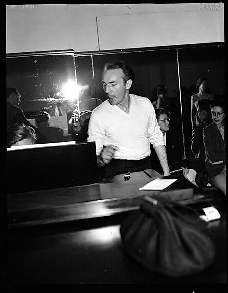 [110 Studies of the Ballet Theatre Company, New York City: Dancers in Rehearsal, Portraits of Company Dancers and Directors, Props, Costumes, and Lobby Scenes, Commissioned by Fortune Magazine for "The Boom in Ballet", Published December 1945], Walker Evans (American, St. Louis, Missouri 1903–1975 New Haven, Connecticut), Film negative