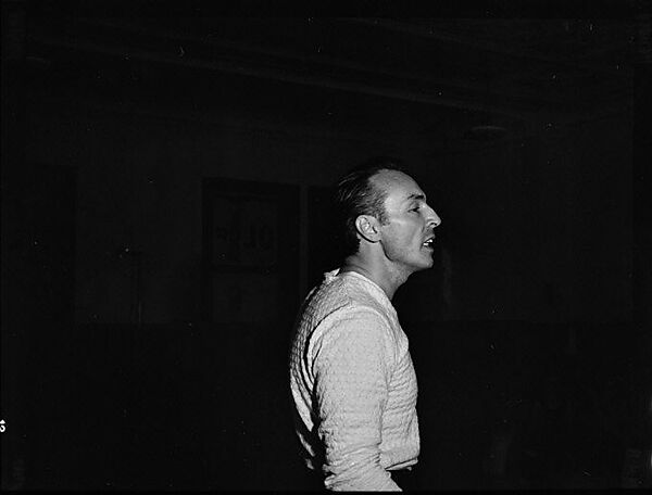 [110 Studies of the Ballet Theatre Company, New York City: Dancers in Rehearsal, Portraits of Company Dancers and Directors, Props, Costumes, and Lobby Scenes, Commissioned by Fortune Magazine for "The Boom in Ballet", Published December 1945], Walker Evans (American, St. Louis, Missouri 1903–1975 New Haven, Connecticut), Film negative
