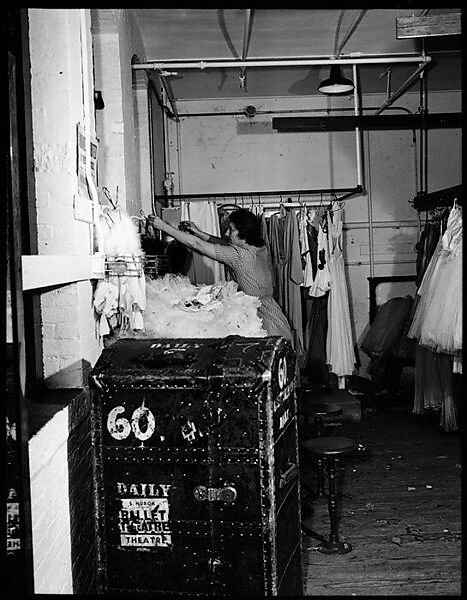 [110 Studies of the Ballet Theatre Company, New York City: Dancers in Rehearsal, Portraits of Company Dancers and Directors, Props, Costumes, and Lobby Scenes, Commissioned by Fortune Magazine for "The Boom in Ballet", Published December 1945], Walker Evans (American, St. Louis, Missouri 1903–1975 New Haven, Connecticut), Film negative