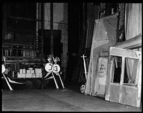 [110 Studies of the Ballet Theatre Company, New York City: Dancers in Rehearsal, Portraits of Company Dancers and Directors, Props, Costumes, and Lobby Scenes, Commissioned by Fortune Magazine for "The Boom in Ballet", Published December 1945], Walker Evans (American, St. Louis, Missouri 1903–1975 New Haven, Connecticut), Film negative
