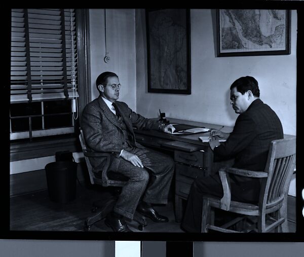 [70 Studies of Collins Knife Company Factory, Workers, and Executives and Views of Collinsville, Connecticut, Commissioned by Fortune Magazine for "Collins Co., Collinsville, Connecticut", Published January 1946], Walker Evans (American, St. Louis, Missouri 1903–1975 New Haven, Connecticut), Film negative