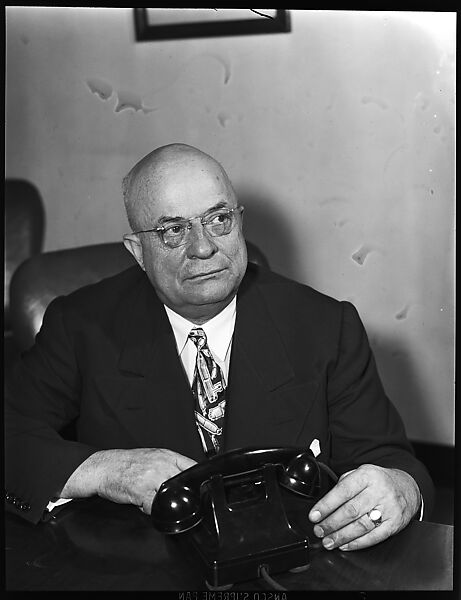 [Henry Kaiser of Kaiser-Fraser Corporation, Ypsilanti, Michigan], Walker Evans (American, St. Louis, Missouri 1903–1975 New Haven, Connecticut), Film negative 