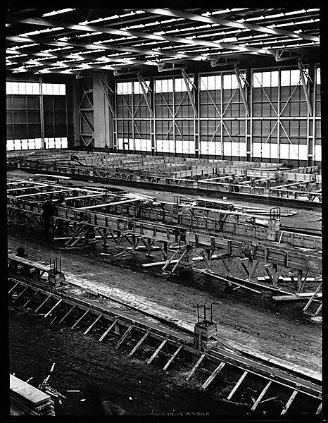 [38 Views of Kaiser-Fraser's Automobile Plant and Portraits of Executives, Ypsilanti, Michigan, Commissioned by Fortune Magazine for "Adventures of Henry and Joe in Autoland", Published March 1946], Walker Evans (American, St. Louis, Missouri 1903–1975 New Haven, Connecticut), Film negative