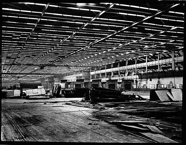 [38 Views of Kaiser-Fraser's Automobile Plant and Portraits of Executives, Ypsilanti, Michigan, Commissioned by Fortune Magazine for "Adventures of Henry and Joe in Autoland", Published March 1946], Walker Evans (American, St. Louis, Missouri 1903–1975 New Haven, Connecticut), Film negative