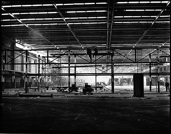 [38 Views of Kaiser-Fraser's Automobile Plant and Portraits of Executives, Ypsilanti, Michigan, Commissioned by Fortune Magazine for "Adventures of Henry and Joe in Autoland", Published March 1946], Walker Evans (American, St. Louis, Missouri 1903–1975 New Haven, Connecticut), Film negative