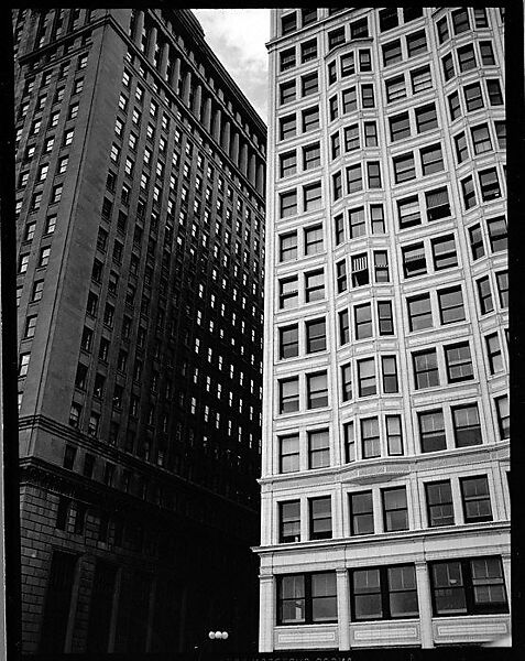 [343 Views and Studies of Chicago Architecture, Streets, and Pedestrians, For Fortune Article "Chicago: A Camera Exploration" Published February 1947], Walker Evans (American, St. Louis, Missouri 1903–1975 New Haven, Connecticut), Film negative