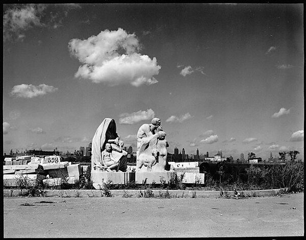 [343 Views and Studies of Chicago Architecture, Streets, and Pedestrians, For Fortune Article "Chicago: A Camera Exploration" Published February 1947], Walker Evans (American, St. Louis, Missouri 1903–1975 New Haven, Connecticut), Film negative