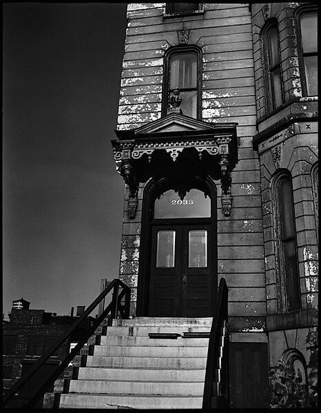 [343 Views and Studies of Chicago Architecture, Streets, and Pedestrians, For Fortune Article "Chicago: A Camera Exploration" Published February 1947], Walker Evans (American, St. Louis, Missouri 1903–1975 New Haven, Connecticut), Film negative