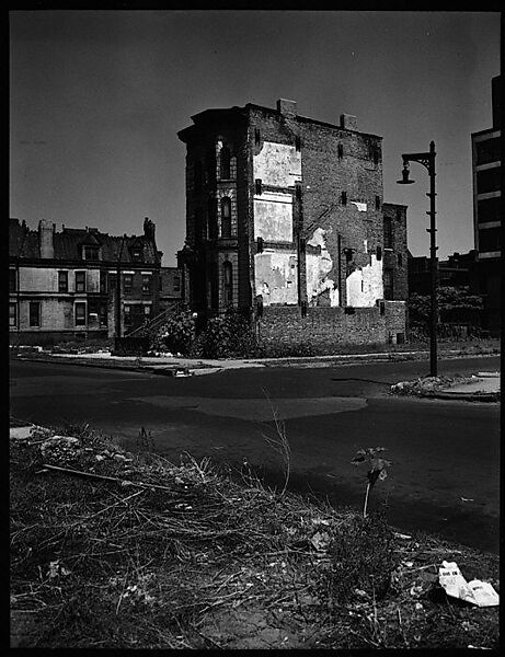 [343 Views and Studies of Chicago Architecture, Streets, and Pedestrians, For Fortune Article "Chicago: A Camera Exploration" Published February 1947], Walker Evans (American, St. Louis, Missouri 1903–1975 New Haven, Connecticut), Film negative