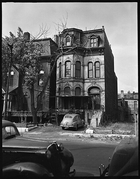 [343 Views and Studies of Chicago Architecture, Streets, and Pedestrians, For Fortune Article "Chicago: A Camera Exploration" Published February 1947], Walker Evans (American, St. Louis, Missouri 1903–1975 New Haven, Connecticut), Film negative