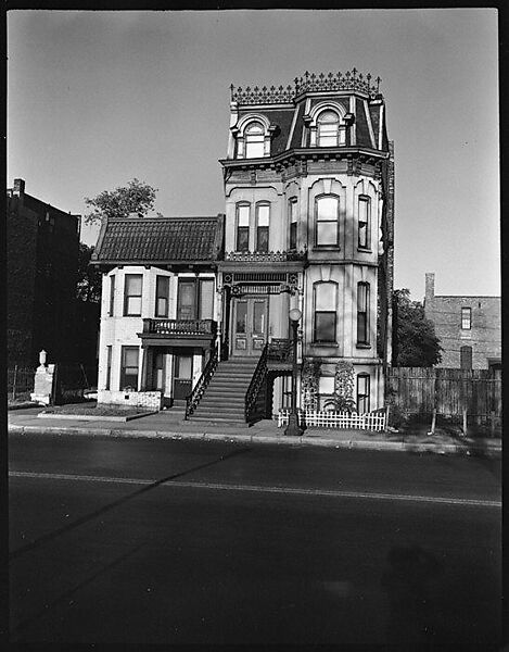 [343 Views and Studies of Chicago Architecture, Streets, and Pedestrians, For Fortune Article "Chicago: A Camera Exploration" Published February 1947], Walker Evans (American, St. Louis, Missouri 1903–1975 New Haven, Connecticut), Film negative